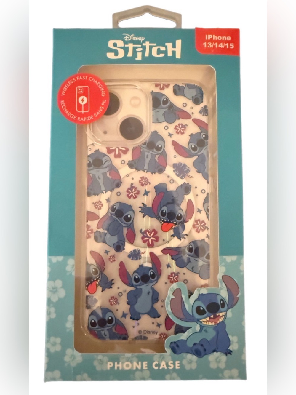 Disney Stich iPhone case 13/14/15-NWT